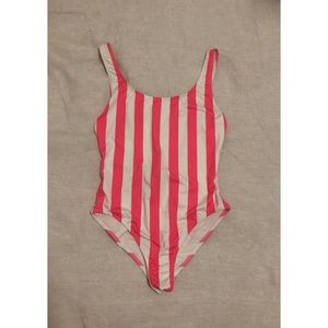 Solid and Striped Ann Marie stripe suit